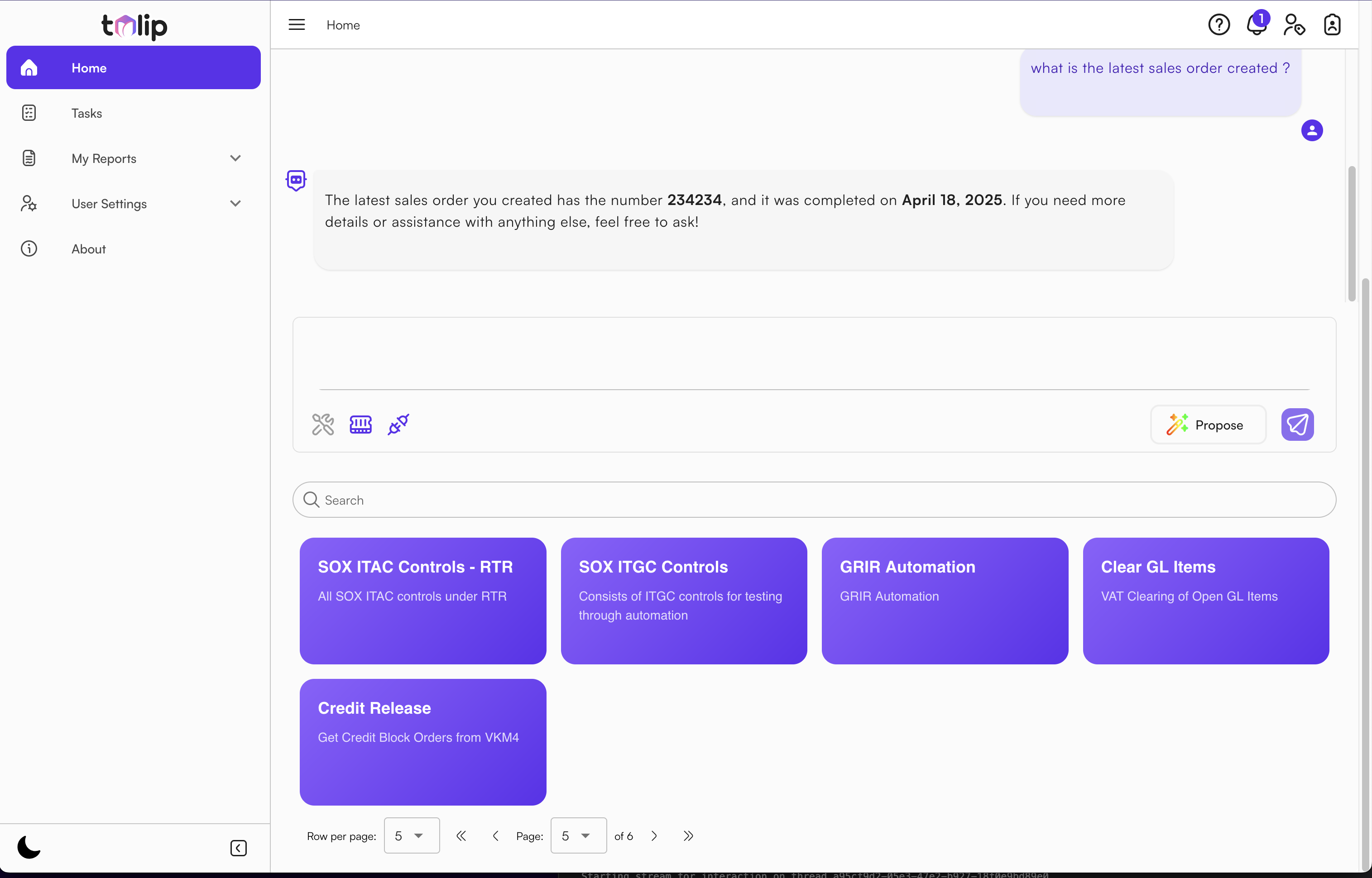 Tulip Co-Pilot Integration Diagram